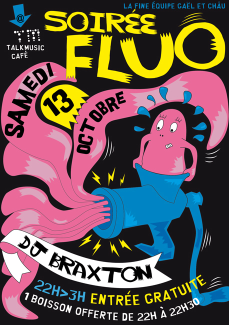 soirée fluo